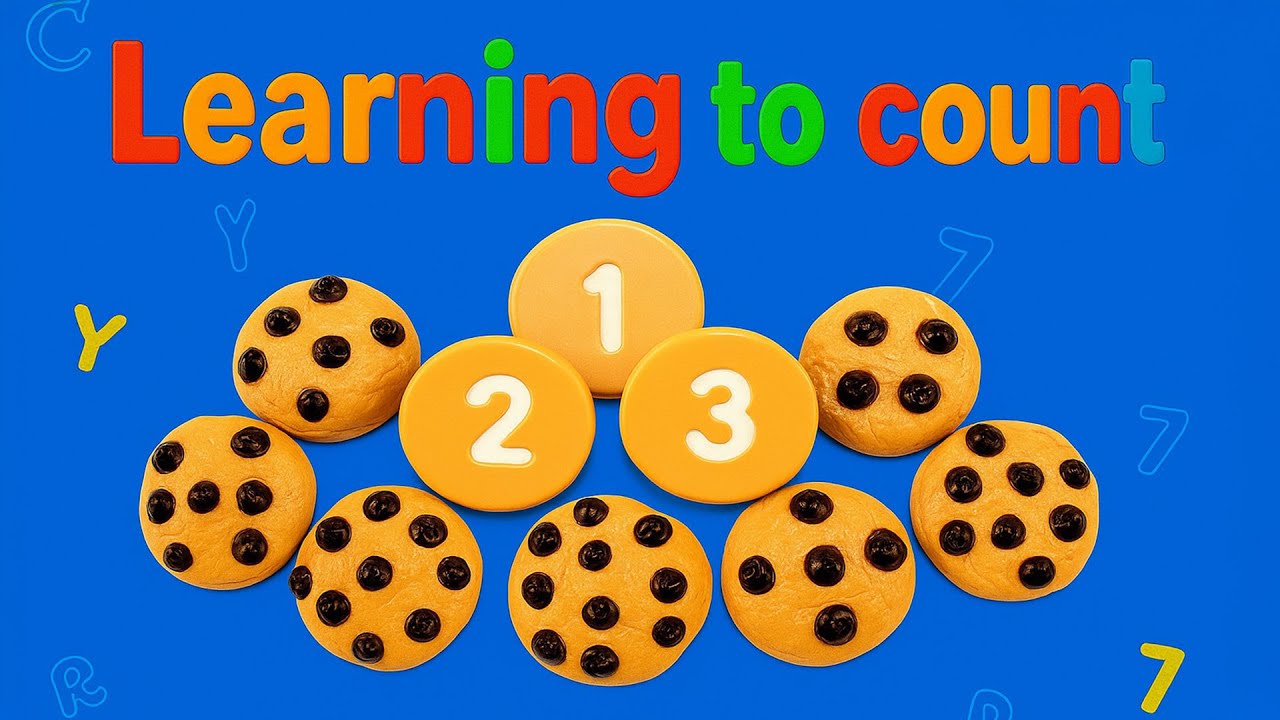 Learn Numbers 0 to 10 with Cookies | Fun Counting Game for Kids | Educational Video for Toddlers