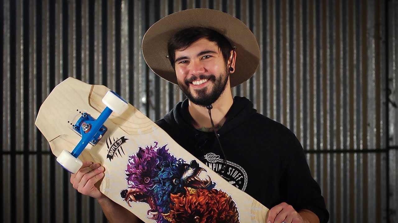 Longboard BoardGuide Reviews: The Baffle 37 with Sean