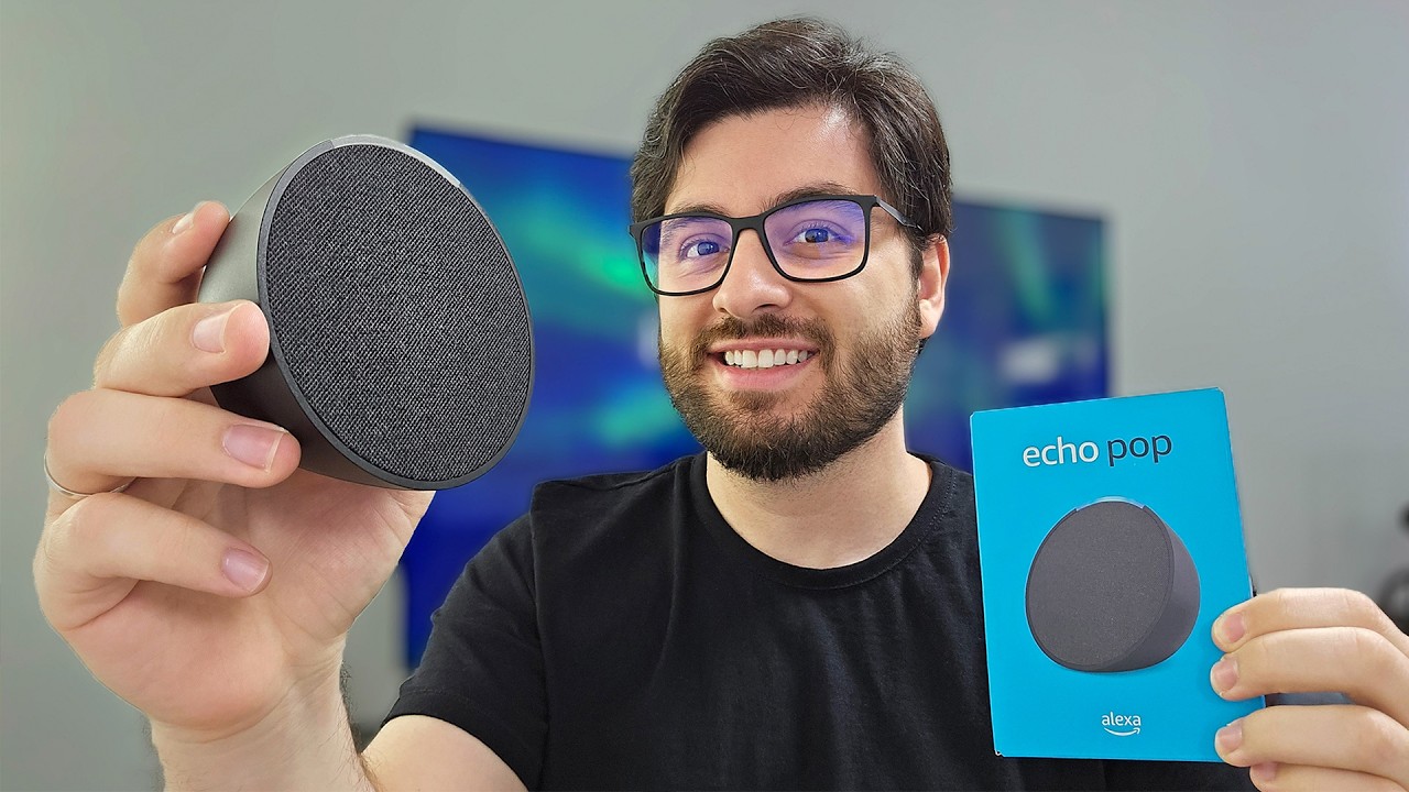 ALEXA ECHO POP: a versão compacta da Amazon que surpreende!