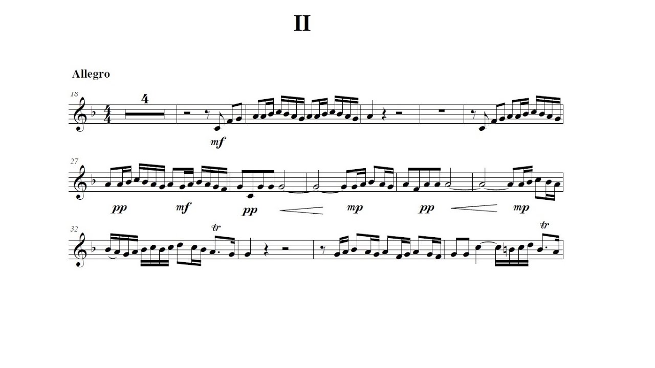 Georg Philipp Telemann: Trumpet Concerto (Maurice André, trumpet) II