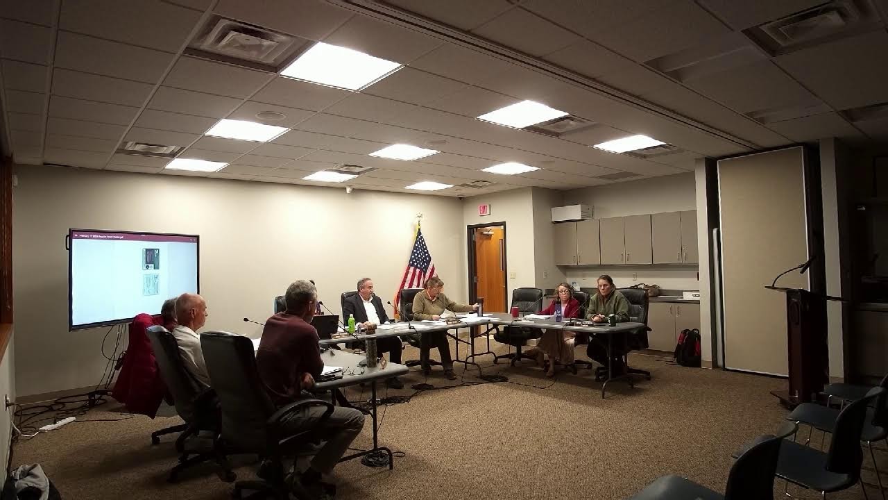 February 17, 2026 Ross Township Budget at 5pm & 6pm Regular Meeting