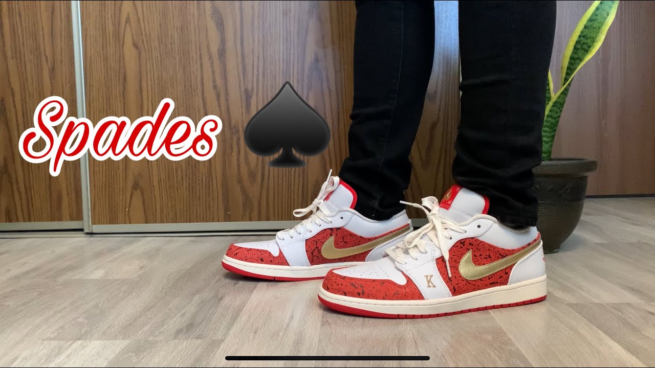 Jordan 1 Low “Spades”