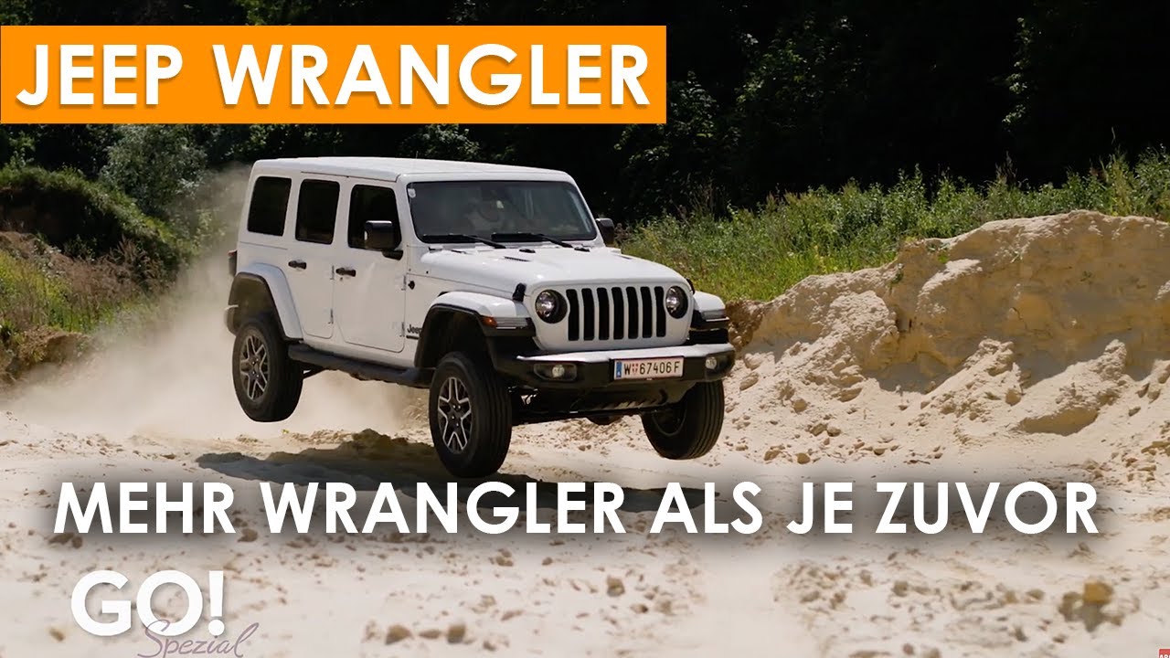 Hybride Allradkompetenz - Der Jeep Wrangler | GO! Spezial
