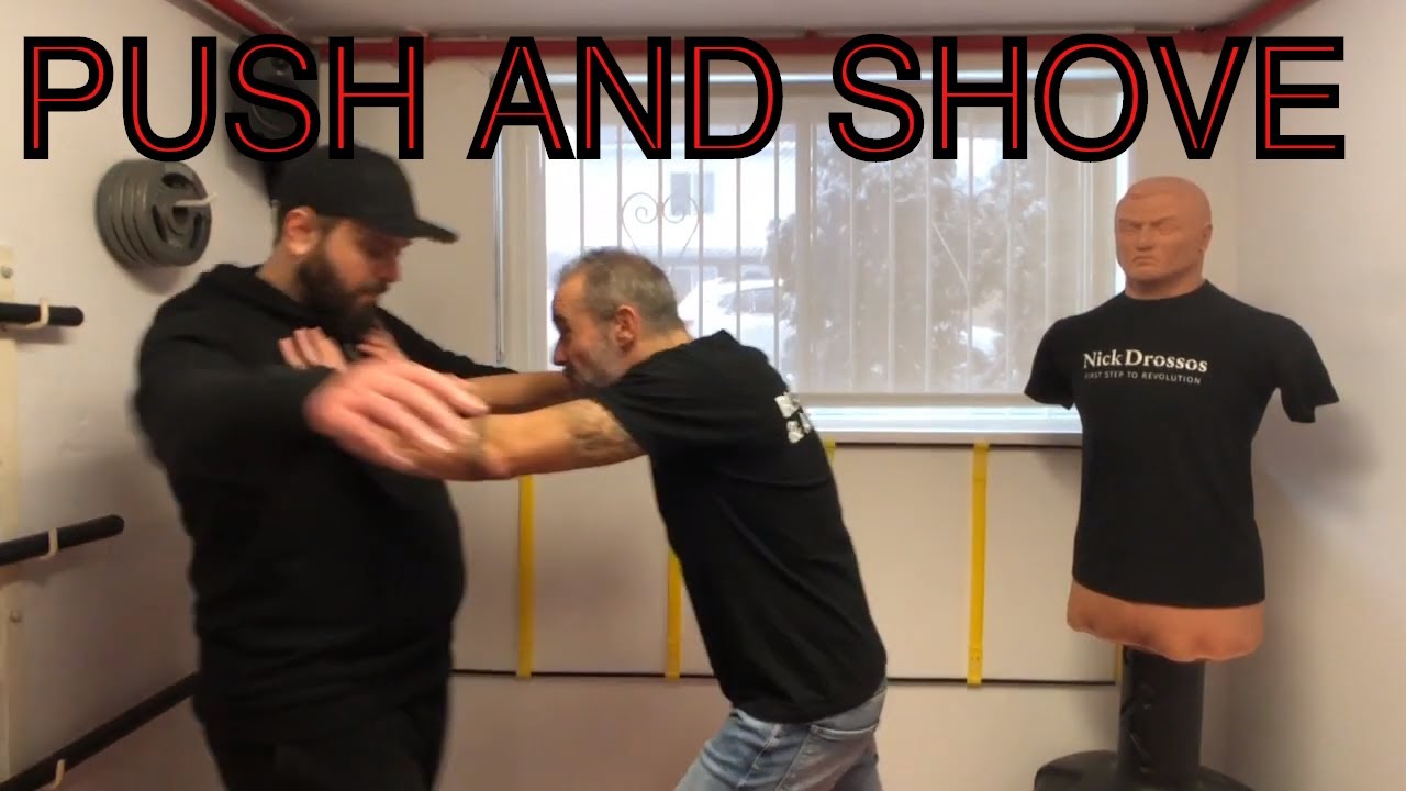 KRAV MAGA - PUSH AND SHOVE DEFENSE