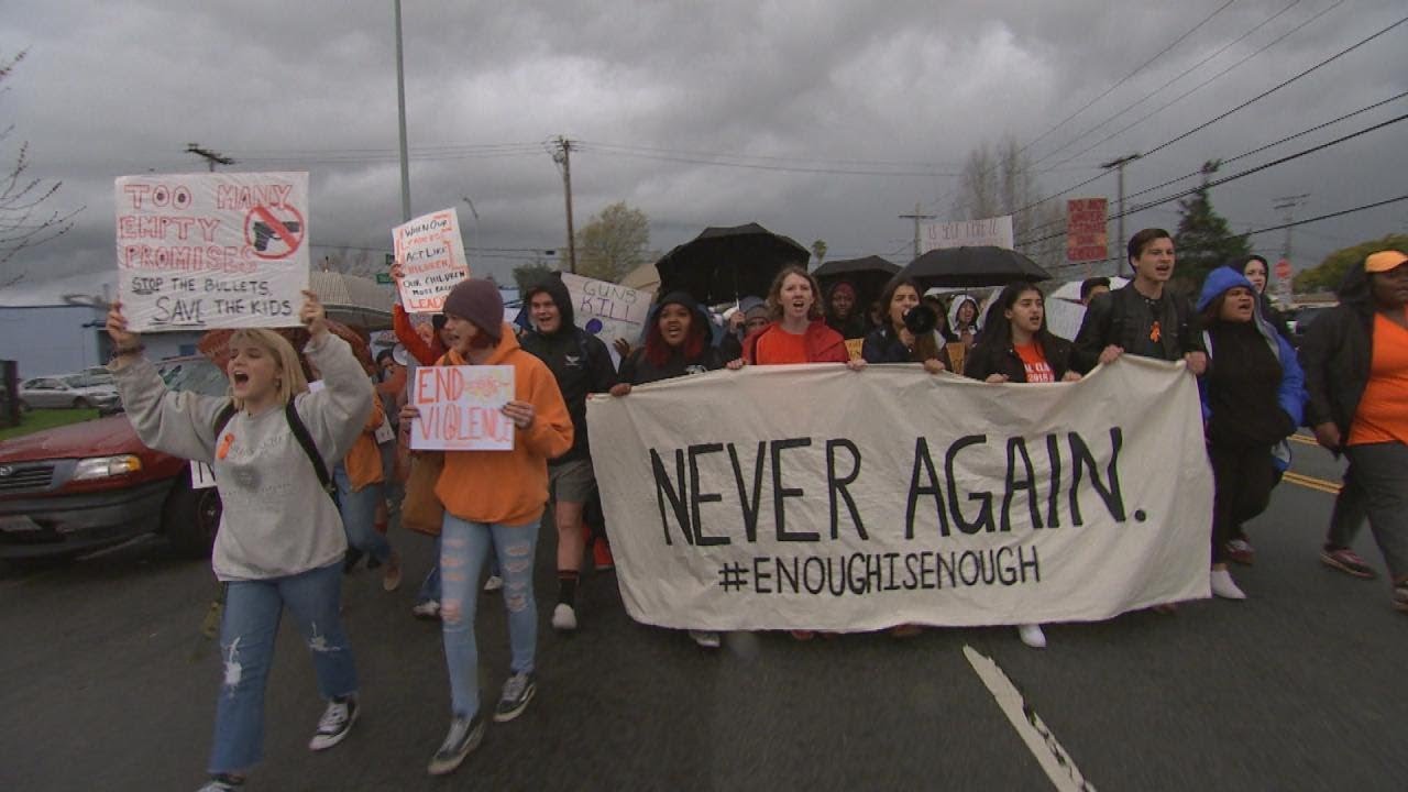 Encinal High Protests Gun Violence