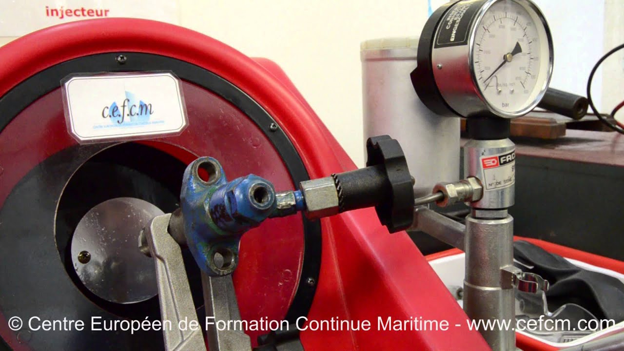 CEFCM - Tarage d'injecteur