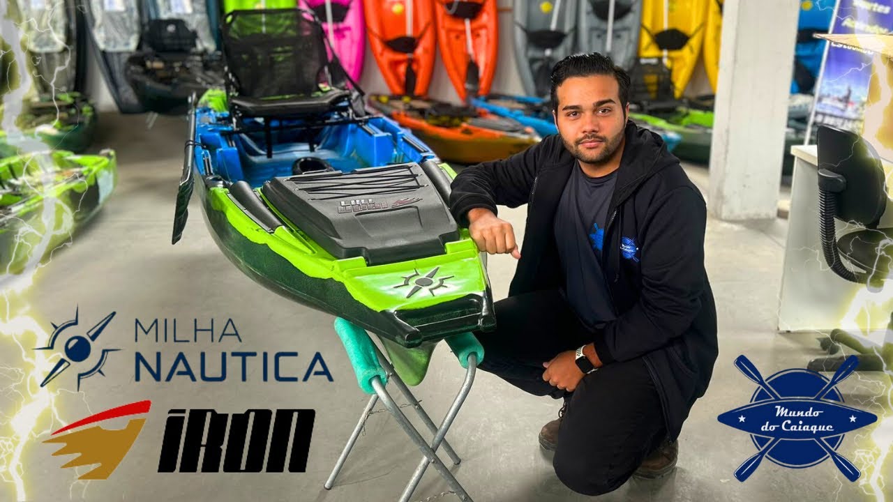 CAIAQUE IRON 1187 MILHA NÁUTICA (lançamento)