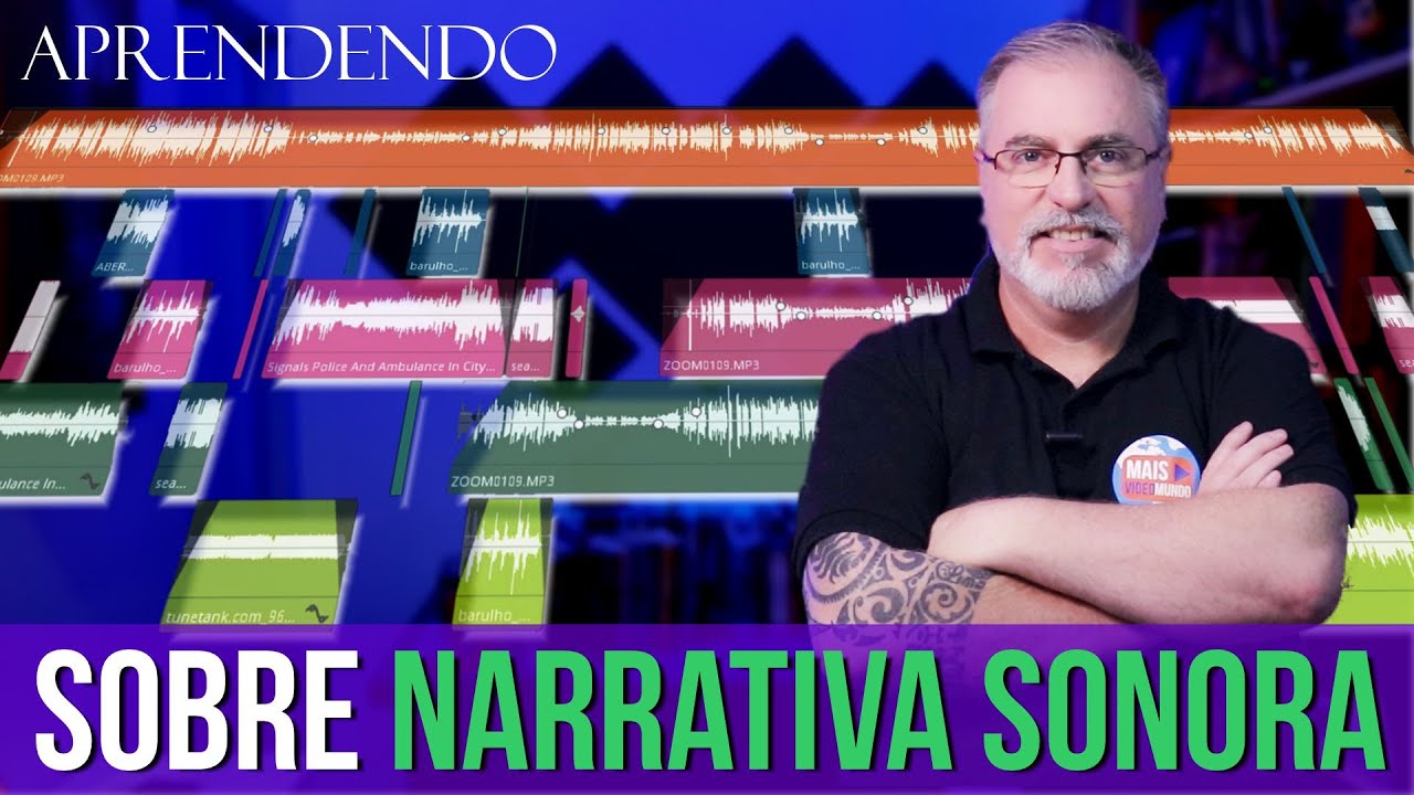 APRENDENDO sobre NARRATIVA SONORA e DESIGN DE SOM  | Maisvideomundo #130