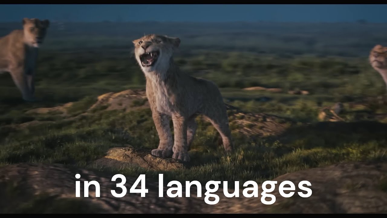 Mufasa: The Lion King - What Did You Say 'Bout My Brother? (34 Languages; OUTDATED)