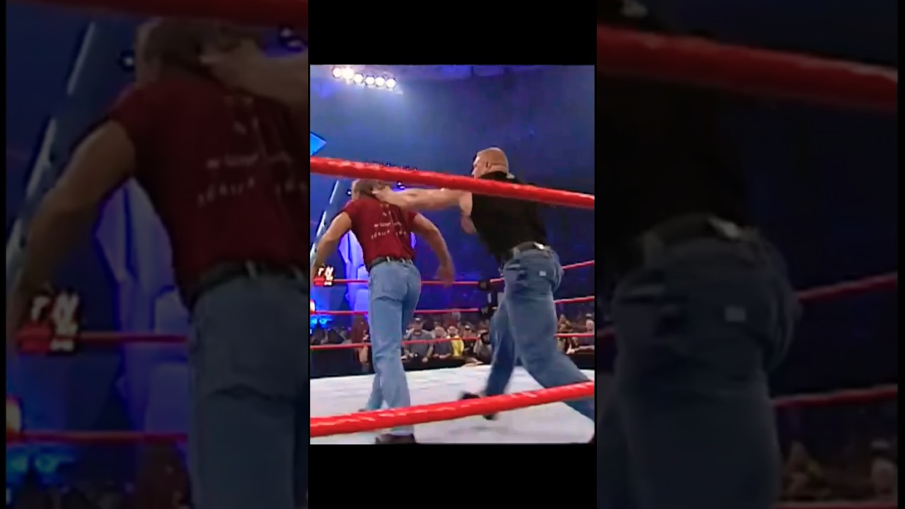 The Rock vs. Triple-H in a No DQ Match Monday Night Raw August 19, 2002