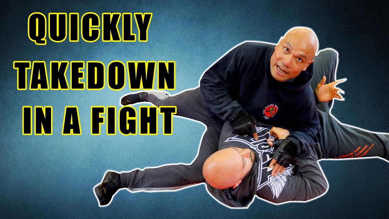 How to take someone down quickly in a fight | Street Fight
