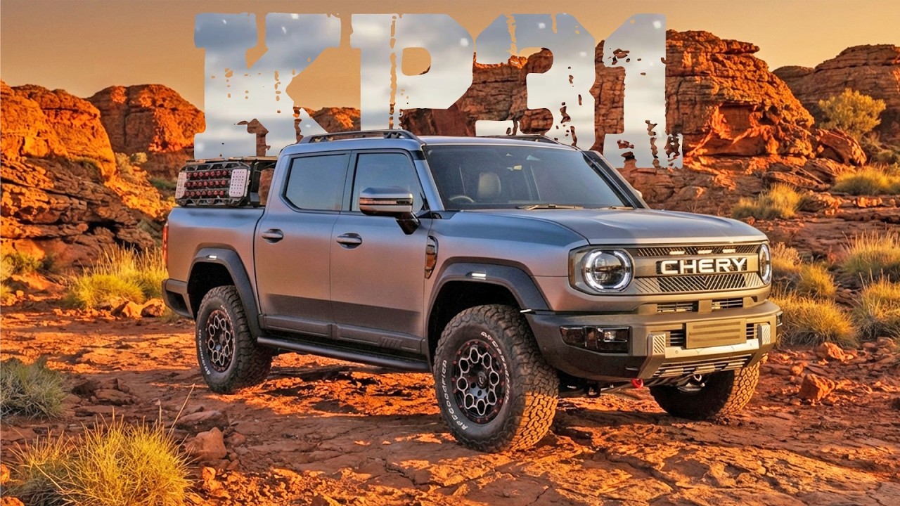 Первый в мире дизельный гибридный пикап! Представлен Chery KP31 2027 года.