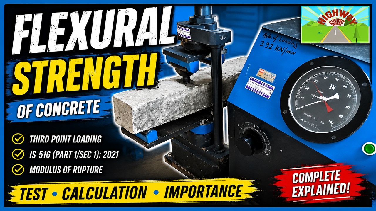 DETERMINATION OF FLEXURAL STRENGTH OF CONCRETE