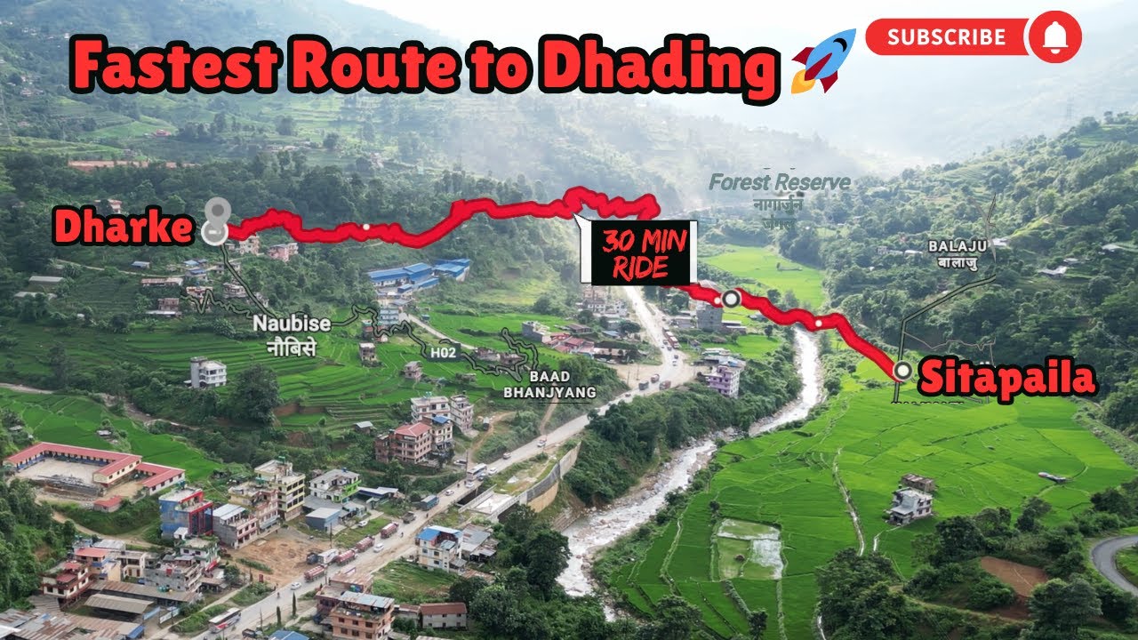 Kathmandu&rsquo;s Secret Shortcut to Dhading | Sitapaila &ndash; Bhimdhunga &ndash; Dharke@TwinsRider_Vlog