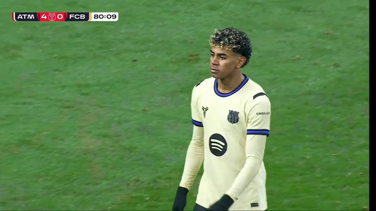 Lamine Yamal vs Atletico Madrid 12/02/2026