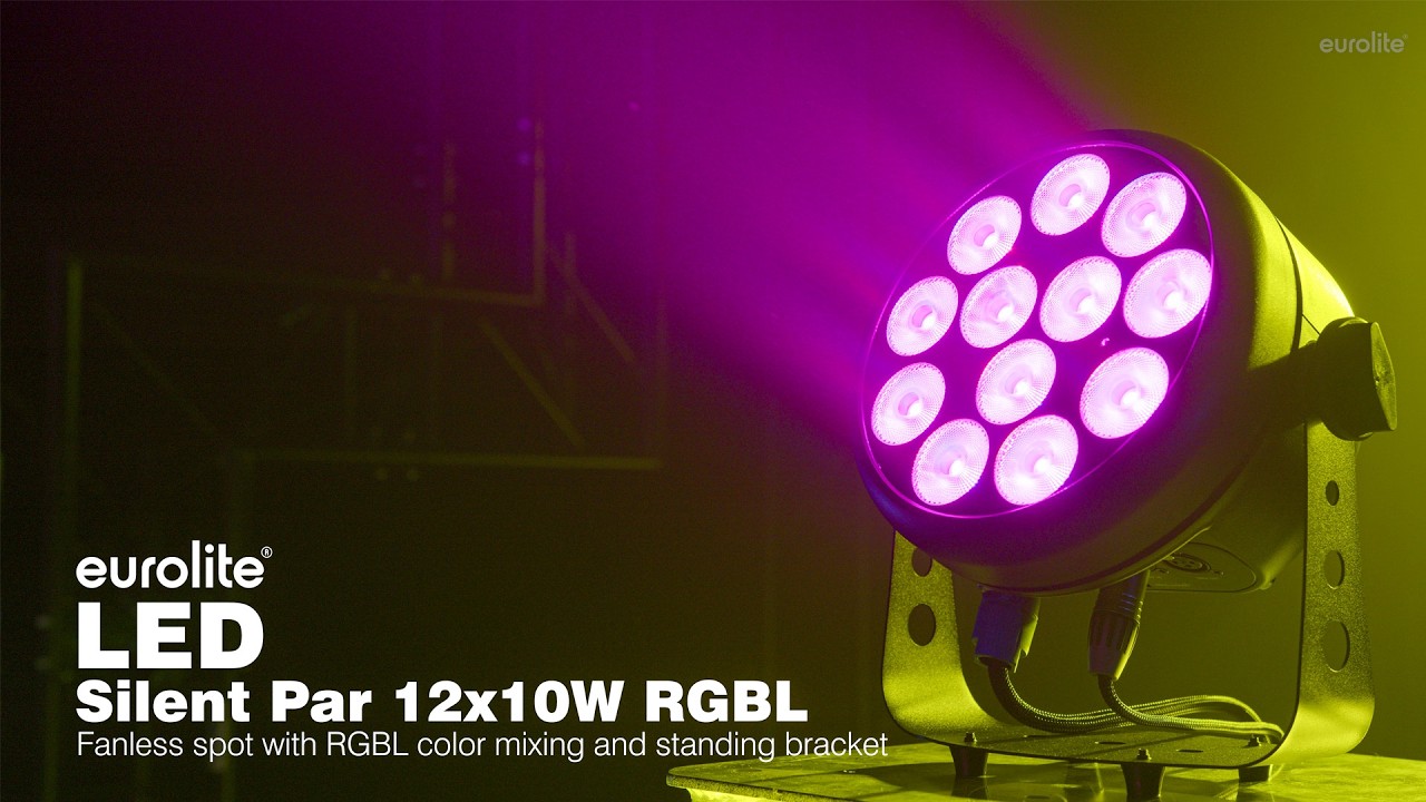 EUROLITE LED Silent Par 12x10W RGBL