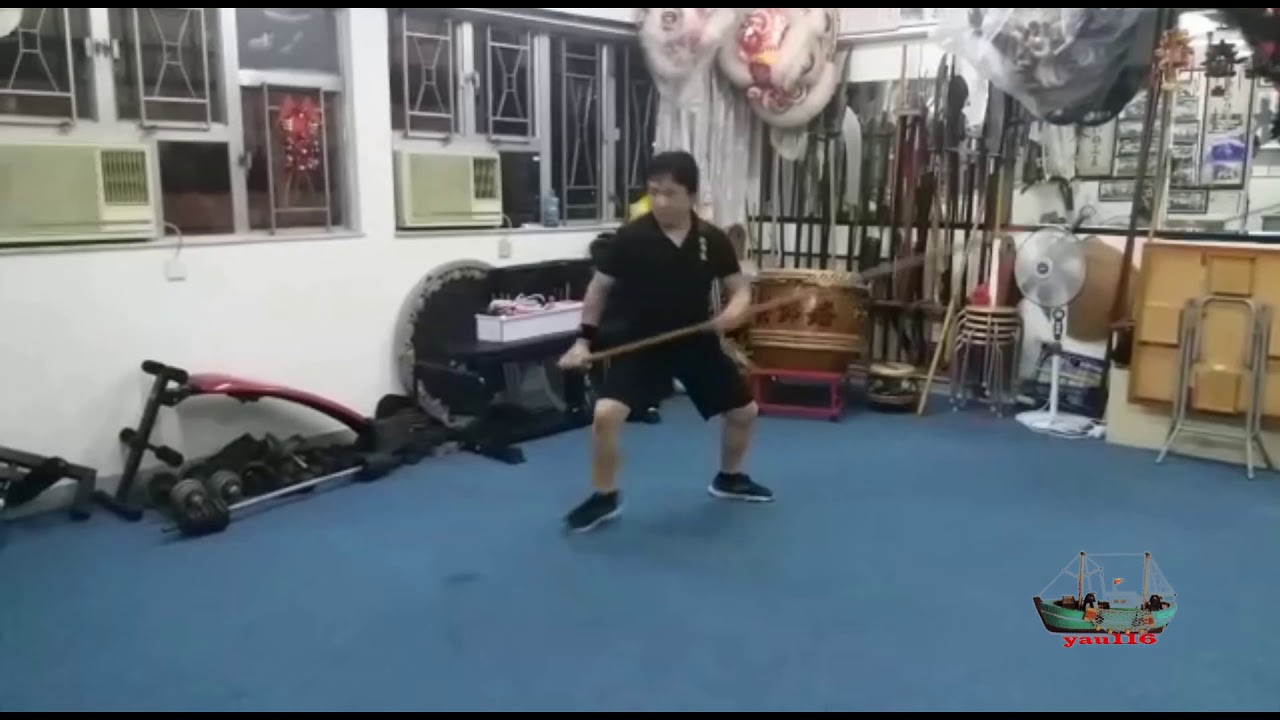 洪佛派呂玉山師傅Master Alan Lui-小瘋摩棍Hung Fut Kung Fu