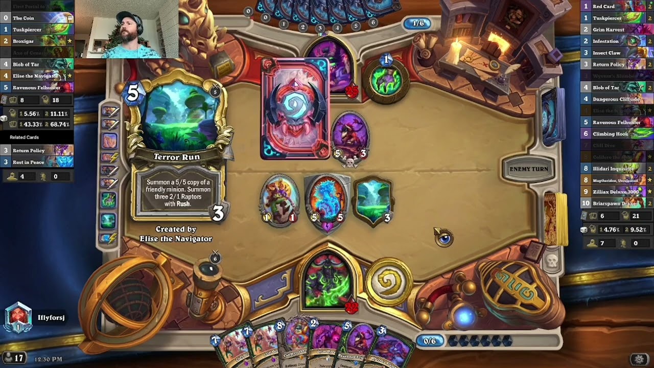 Making LEGEND with Cliff Dive Demon Hunter - Hearthstone Standard Ranked - January 2026