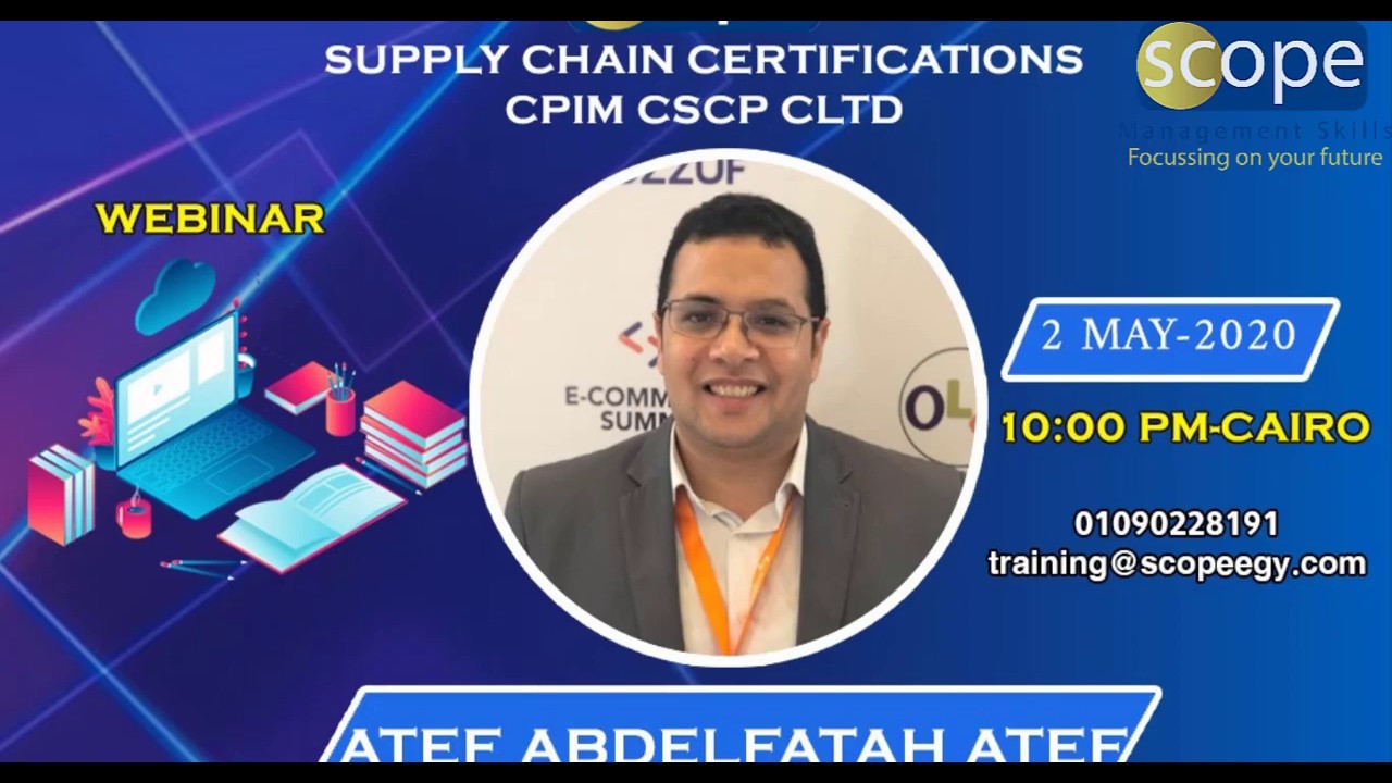 CPIM - CSCP- CLTD webinar