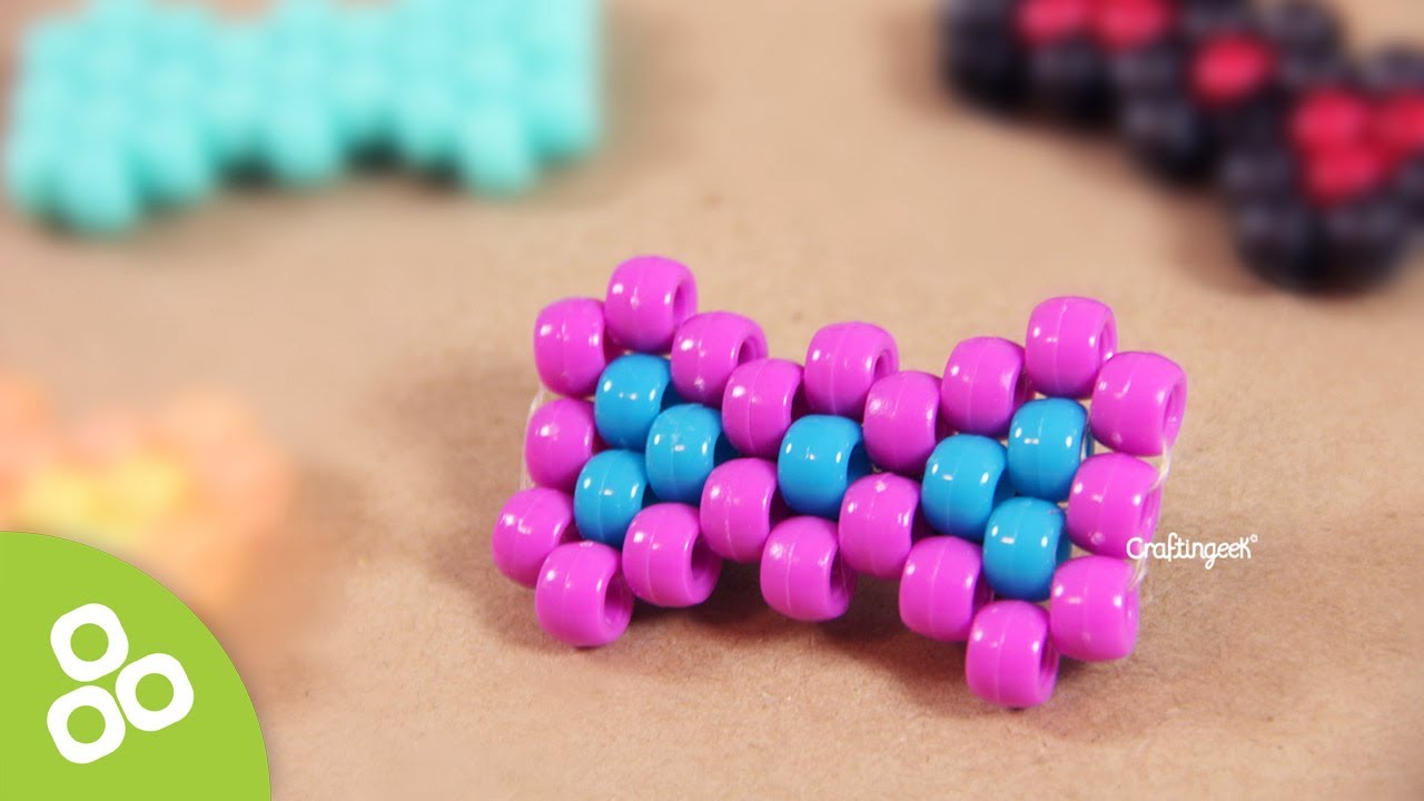 Haz un Mo&ntilde;ito de Cuentas - Kandi bow