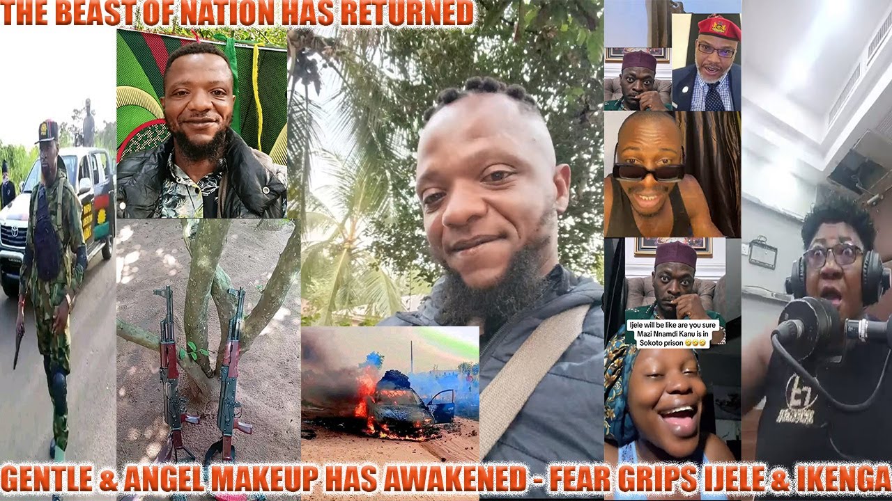 D AWAKENED OF BIAFRAN COMMANDERS GENTLE & ANGEL MAKEUP SHOCKS EBUBEAGU, IJELE, IKENGA AS DEY LAMENT