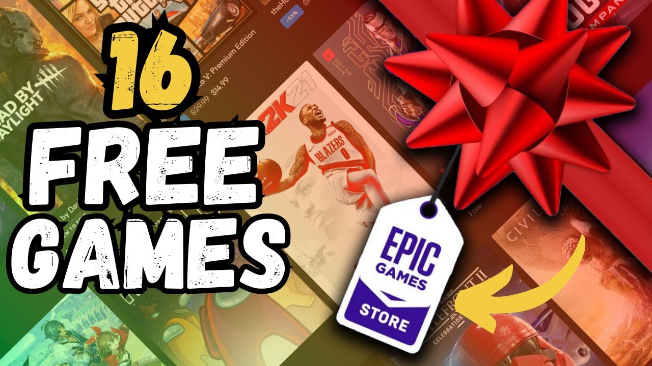 16 бесплатных игр из магазина Epic!