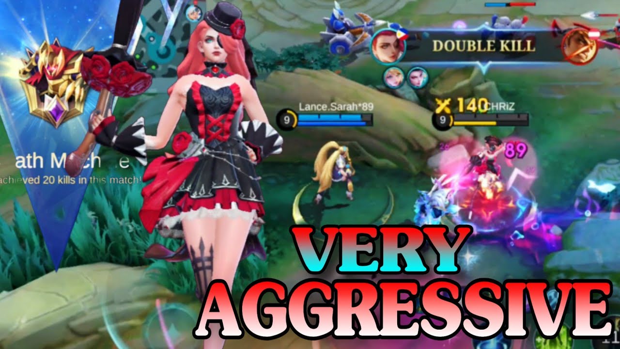 TAMA Ba Ginawa Kong ENGAGE Kahit WALA Akong BACKUP - LESLEY GAMEPLAY | Mobile Legends