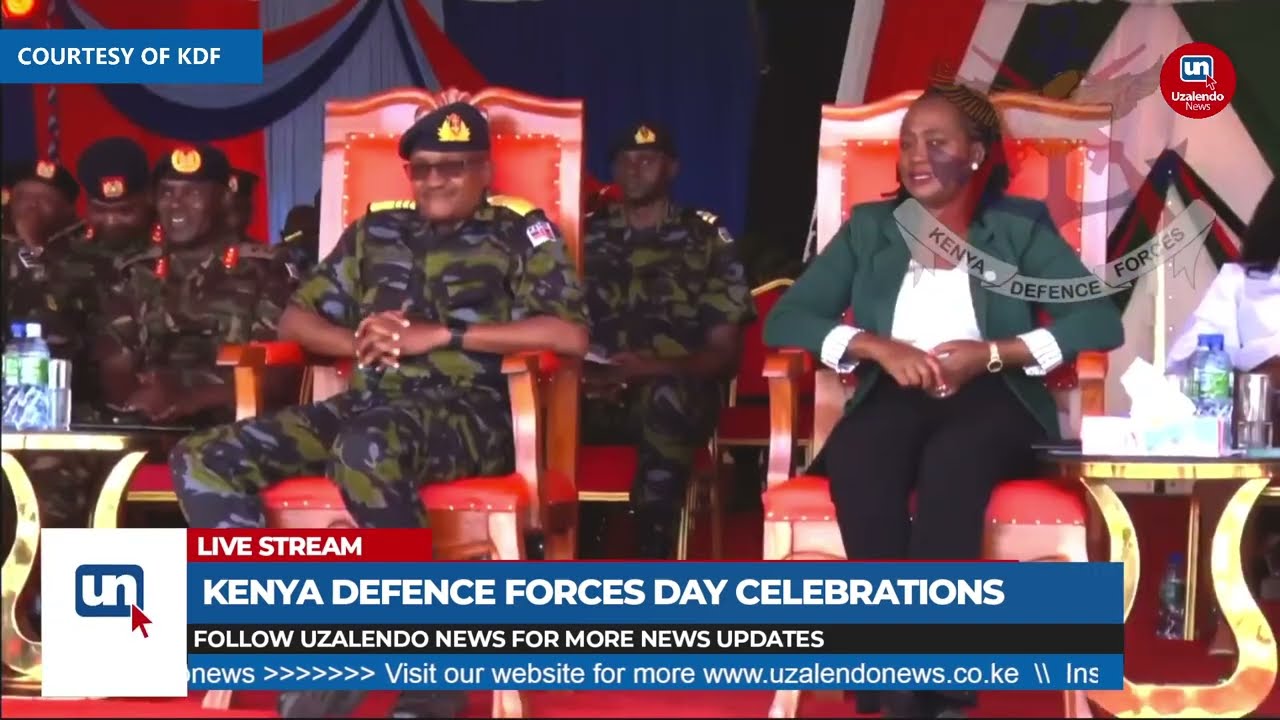 Thika Garrison Youths Crack CS Soipan Tuya & KDF Officers with Miondoko and Anguka Nayo Dances