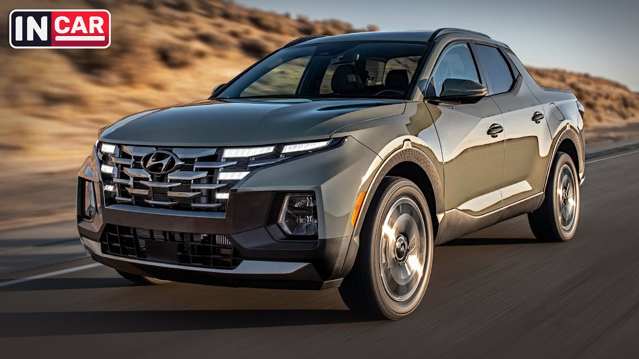 Новый Hyundai SANTA CRUZ (2022): пикап на базе Tucson! Все подробности