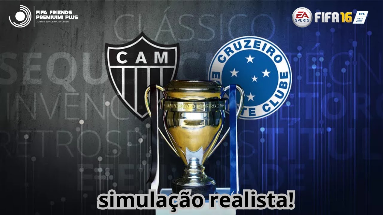 CRUZEIRO X ATLETICO MG | CAMPEONATO MINEIRO | FIFA FRIENDES !