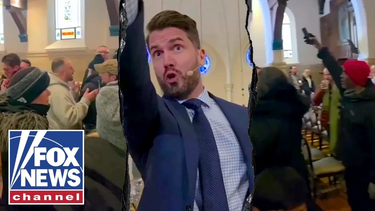 JUST IN: New footage of anti-ICE agitators disrupting church service