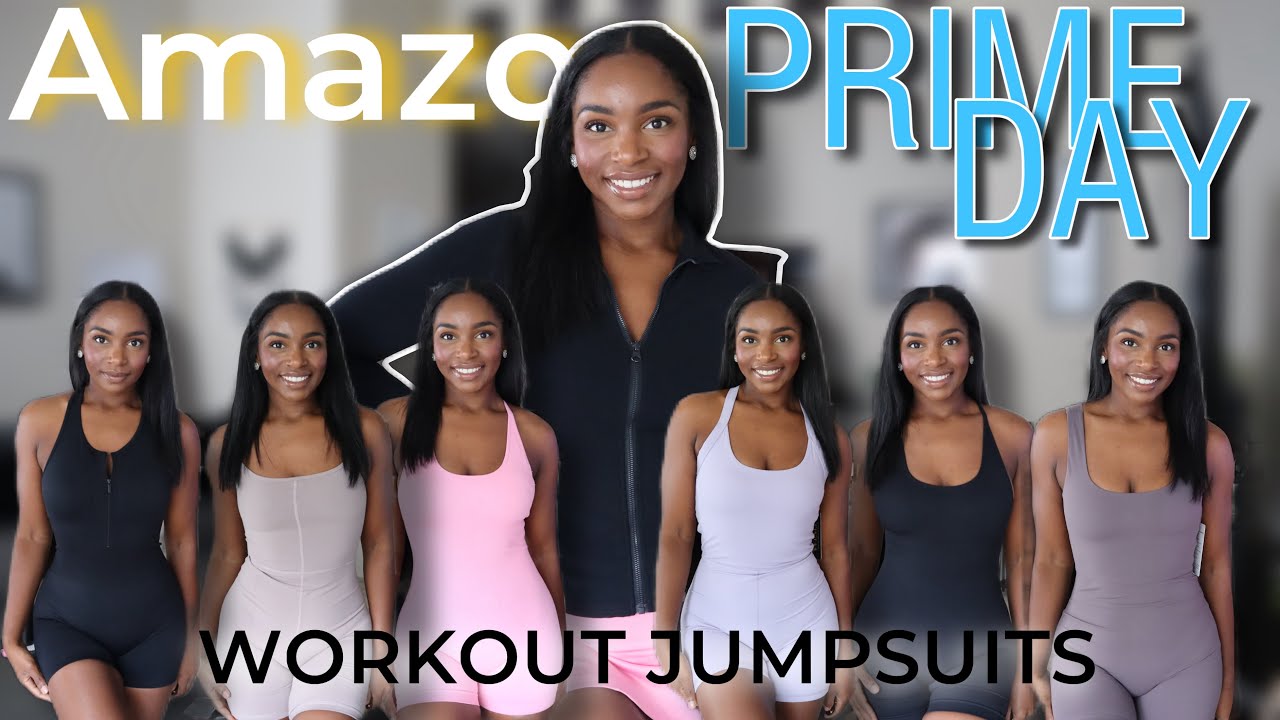 AMAZON PRIME DAY! 🛍️💸 FITNESS JUMPSUIT TRY ON HAUL! | LIFEOFT