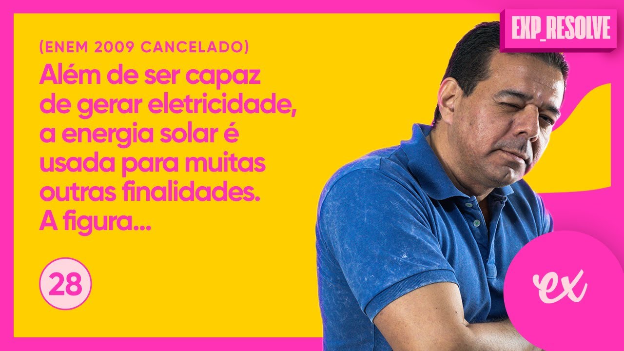 ALÉM DE SER CAPAZ DE GERAR ELETRICIDADE, A ENERGIA SOLAR É USADA PARA (...) | INTRODUÇÃO À QUÍMICA