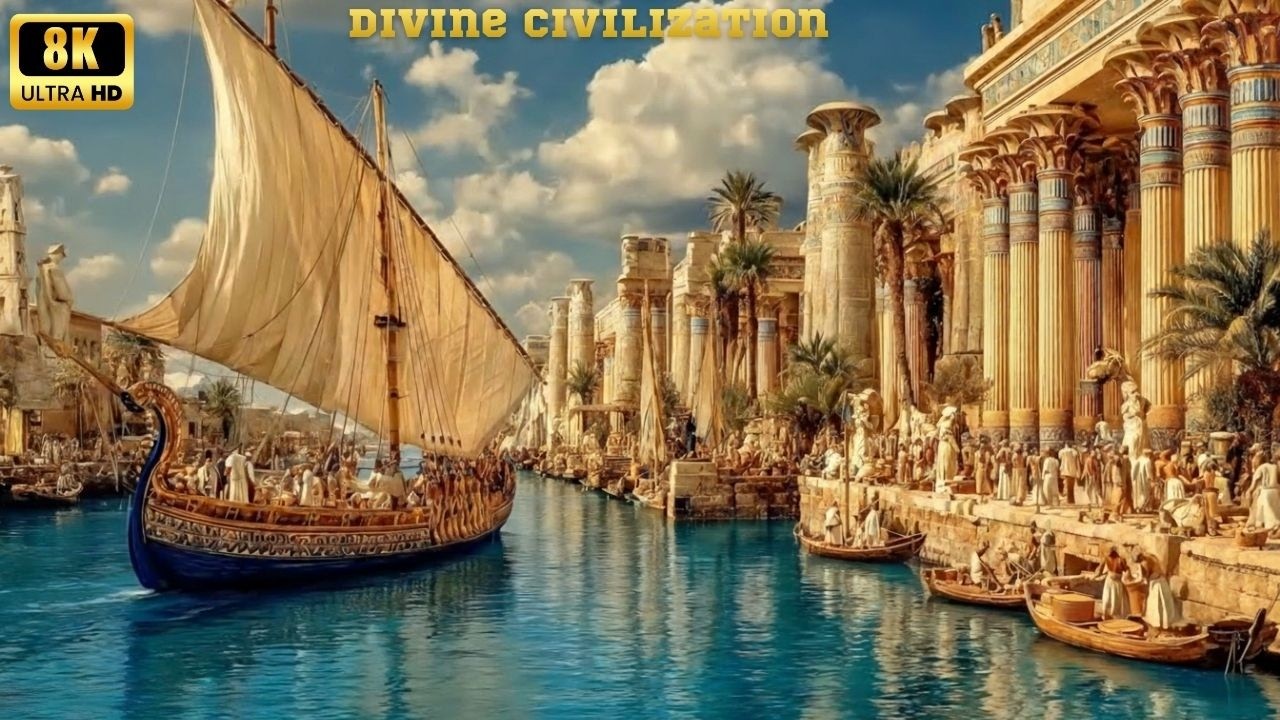 Ancient Egypt Cinematic Journey | Egyptian Gods, Pyramids & Mythology Visual Experience