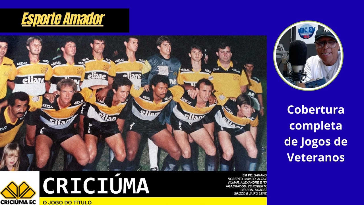 Programa Agenda Esportiva 03/03/26 - Confirmação de Jogos de Veteranos para o fim de semana
