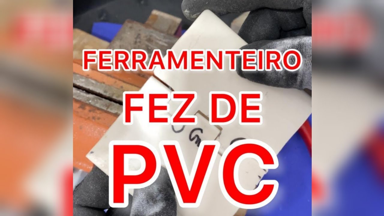 Como fazer DOBRADIÇAS de PVC