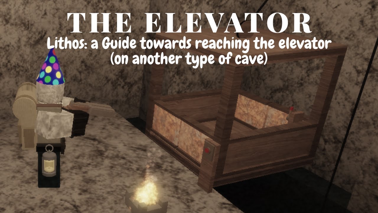 Lithos: a Guide on how to reach the elevator | Roblox