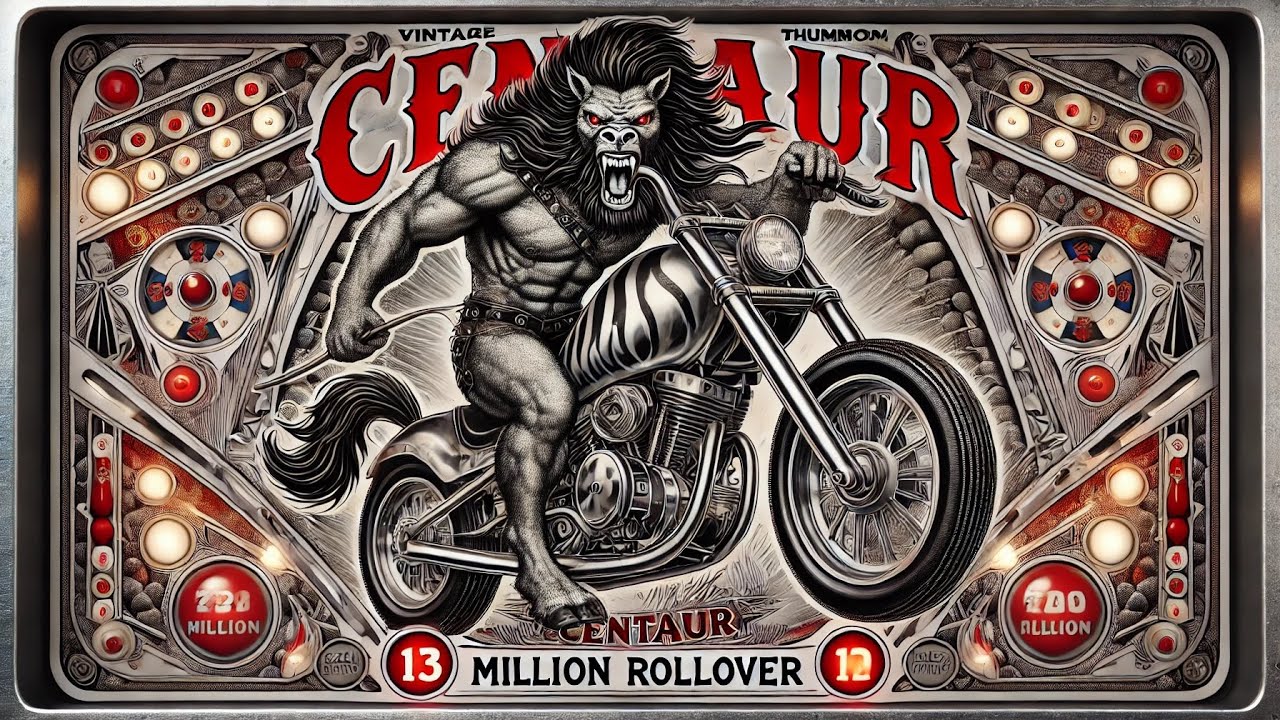 Centaur Pinball &mdash; 13 миллионов вращений &mdash; Эрик Стоун