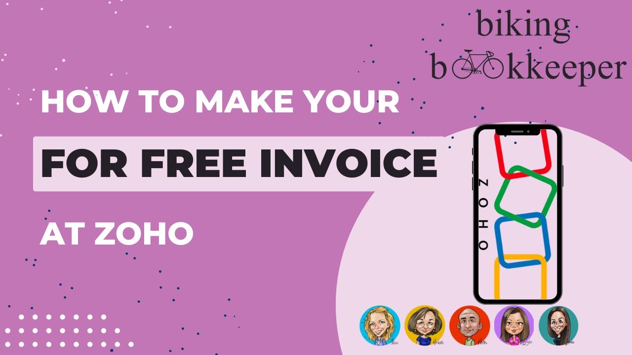 ZOHO INVOICE - free invoicing - set up contact and send your free invoice