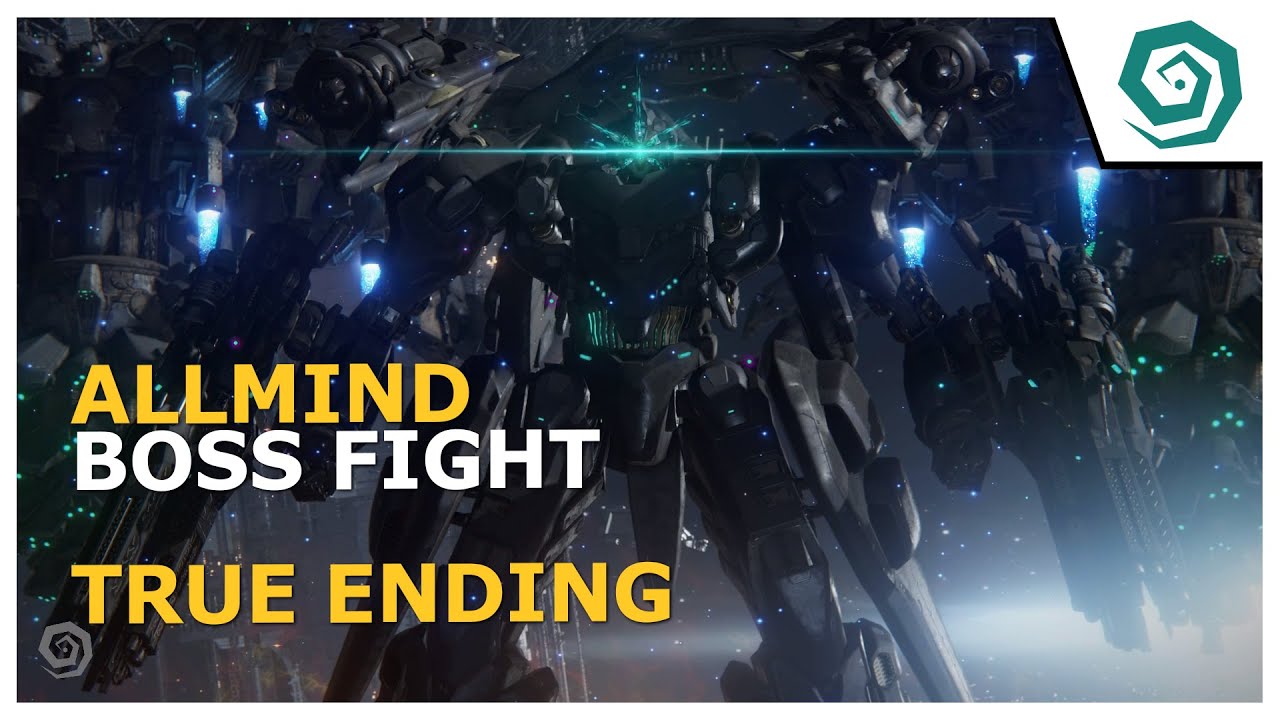ALLMIND Boss Fight and The True Ending - Armored Core 6: Fires of Rubicon