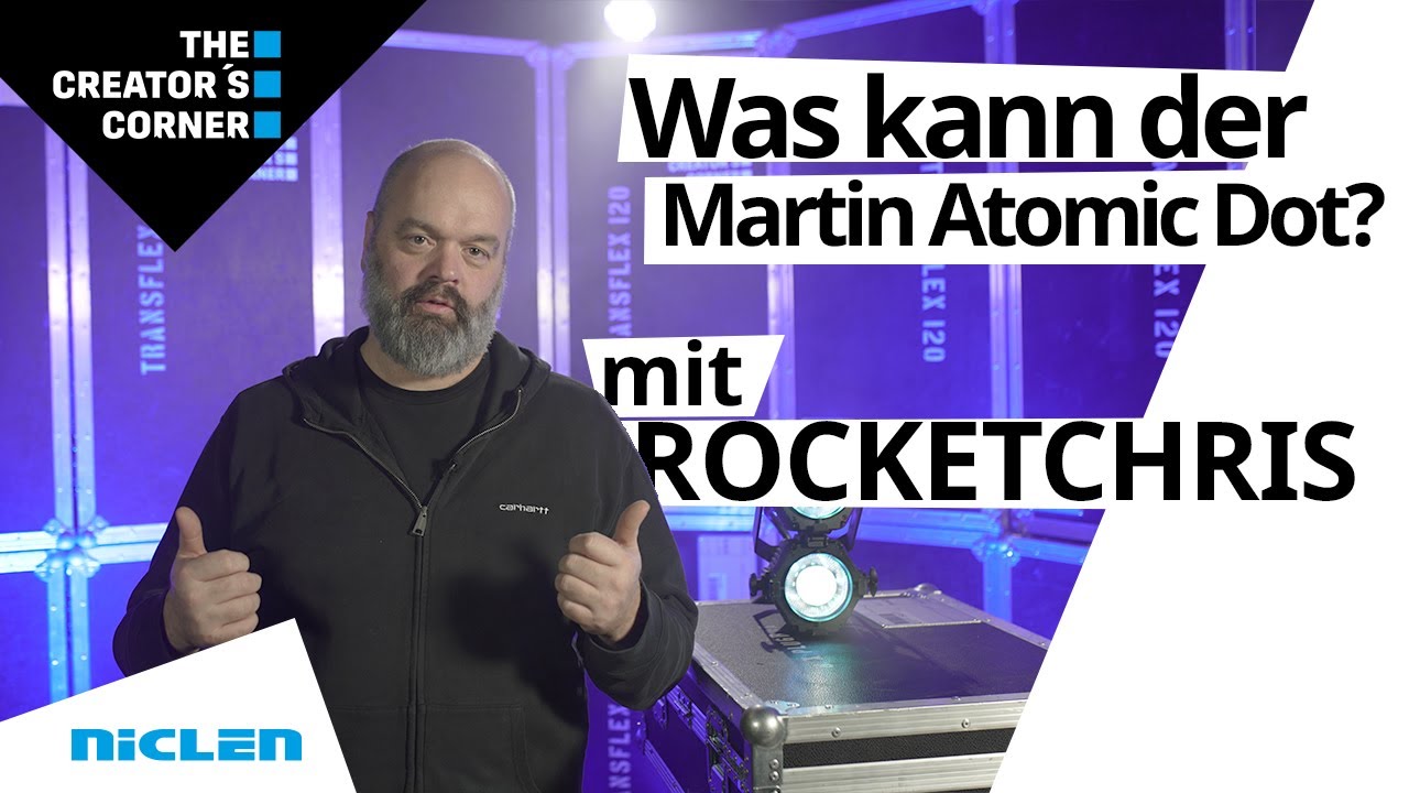 Multitalent für Eure Events: Martin Atomic Dot | NicLen Creator's Corner