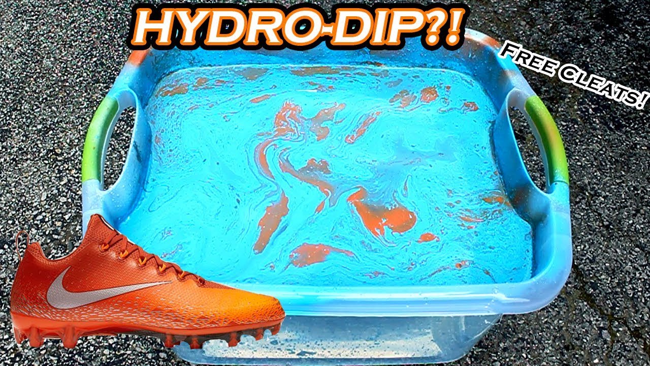 HYDRO Dipping Football Cleats  (+ Giveaway)