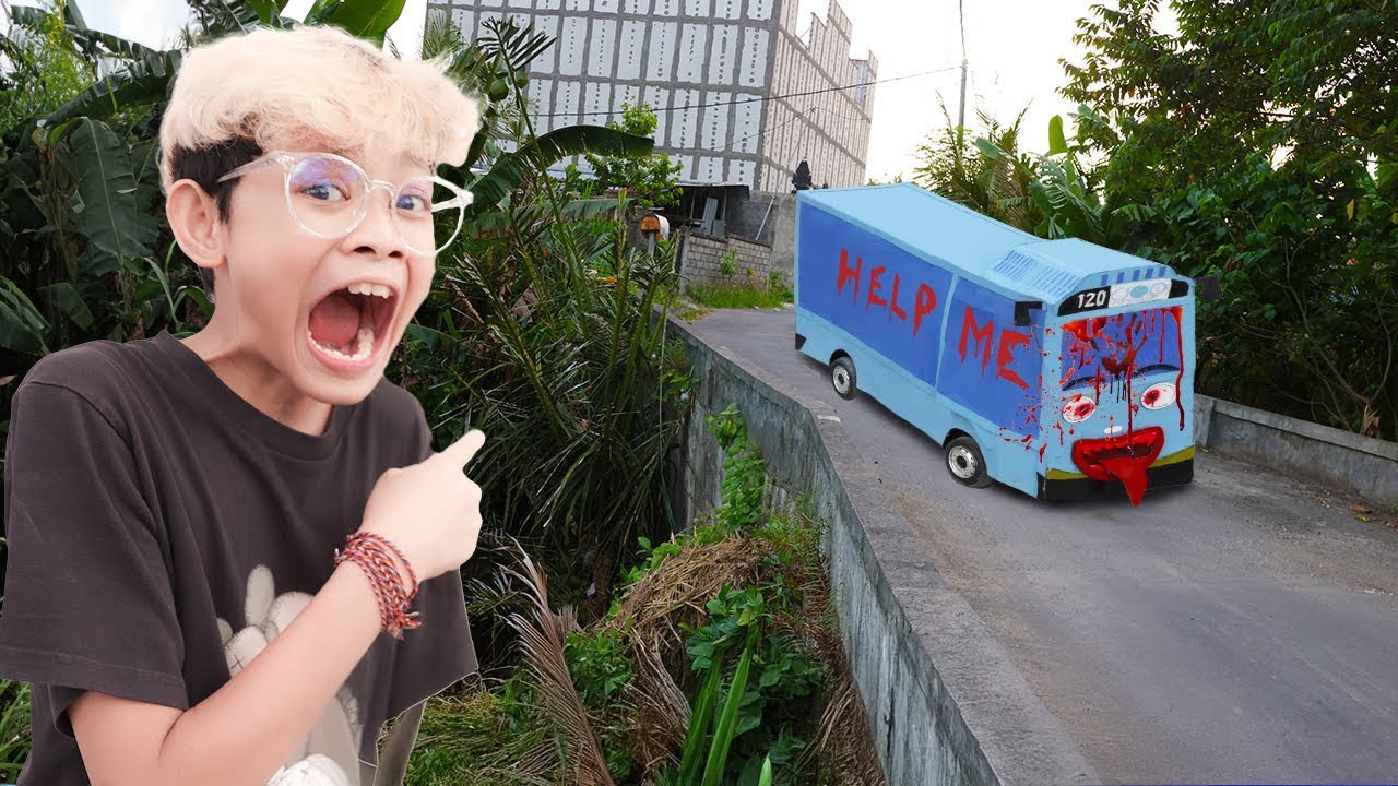 NEKAD!!! BOCIL NGIKUTIN JEJAK BUS TAYO SAMPAI NYASAR!!!