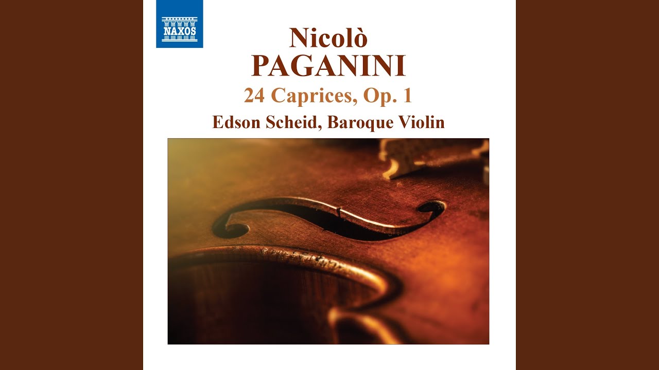 24 Caprices, Op. 1, MS 25: No. 1 in E Major: Andante