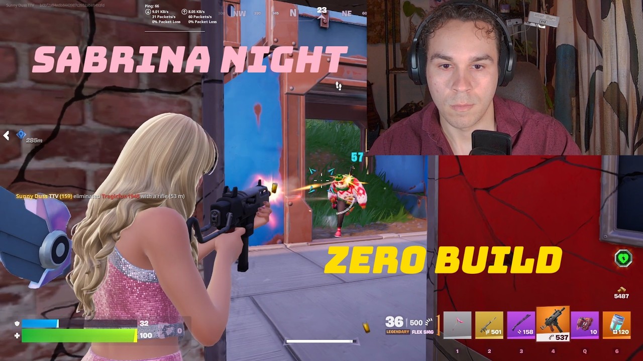 Sweaty Sabrina Sunday w SunnyDuss Fortnite ZB