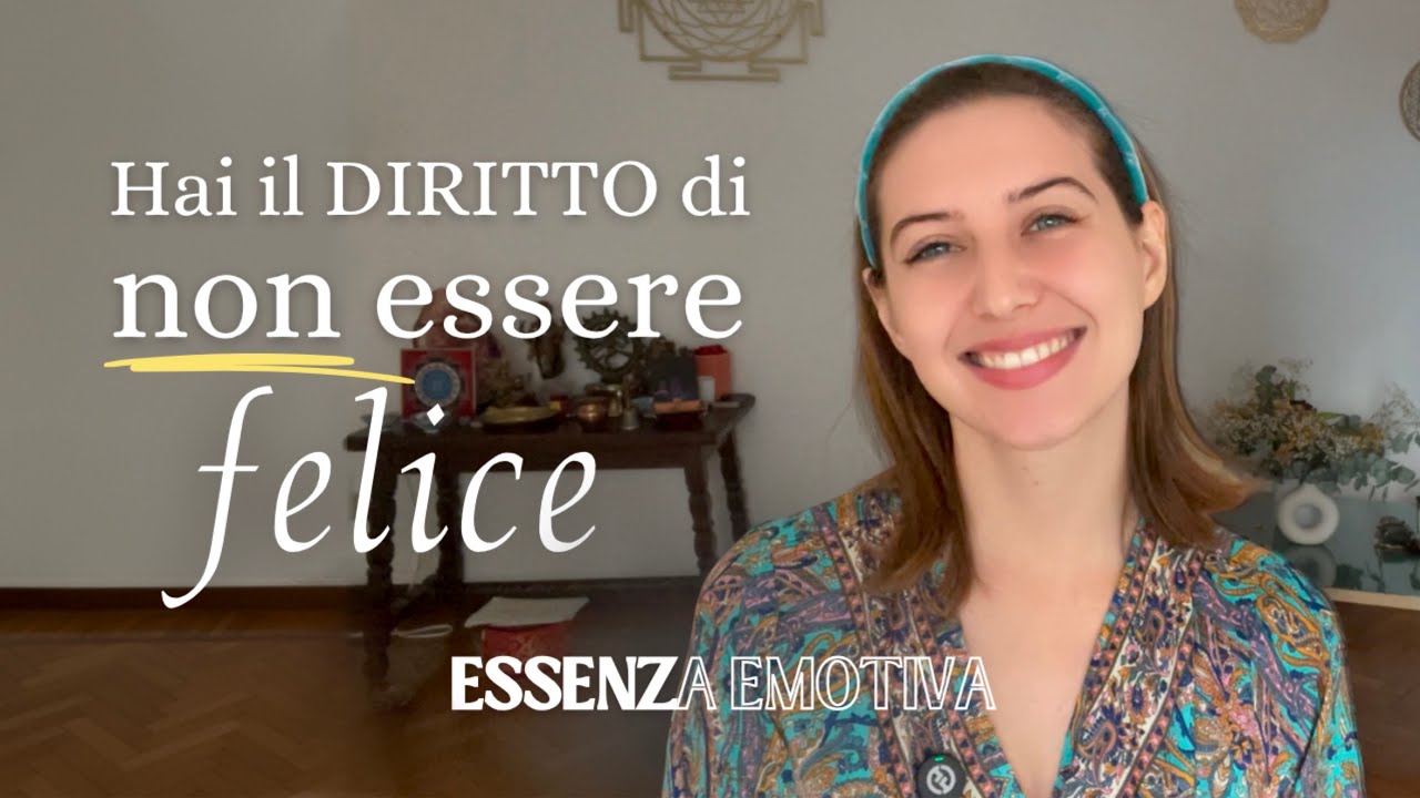La pressione di dover essere sempre felice: imparare a stare nel vuoto