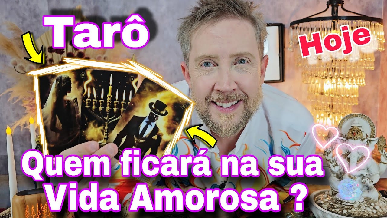 QUEM FICARÁ NA SUA VIDA AMOROSA ? NOVO AMOR OU O SER AMADO ?tarô de hoje,rei do oráculohoje,bubataro