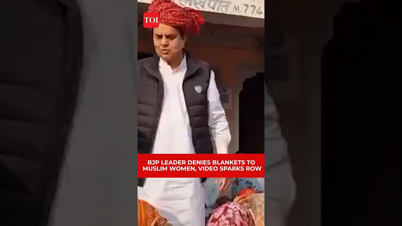 'Those Who Abuse Modi...': Row After BJP Leader Refuses To Give Muslim Women Blankets In Rajasthan