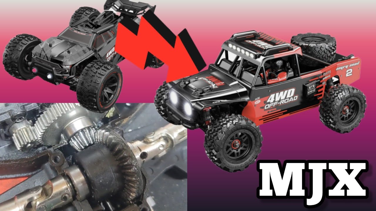 MJX Hyper Go 14210 Diff Reparatur und conversion zum 14209 - TiTs