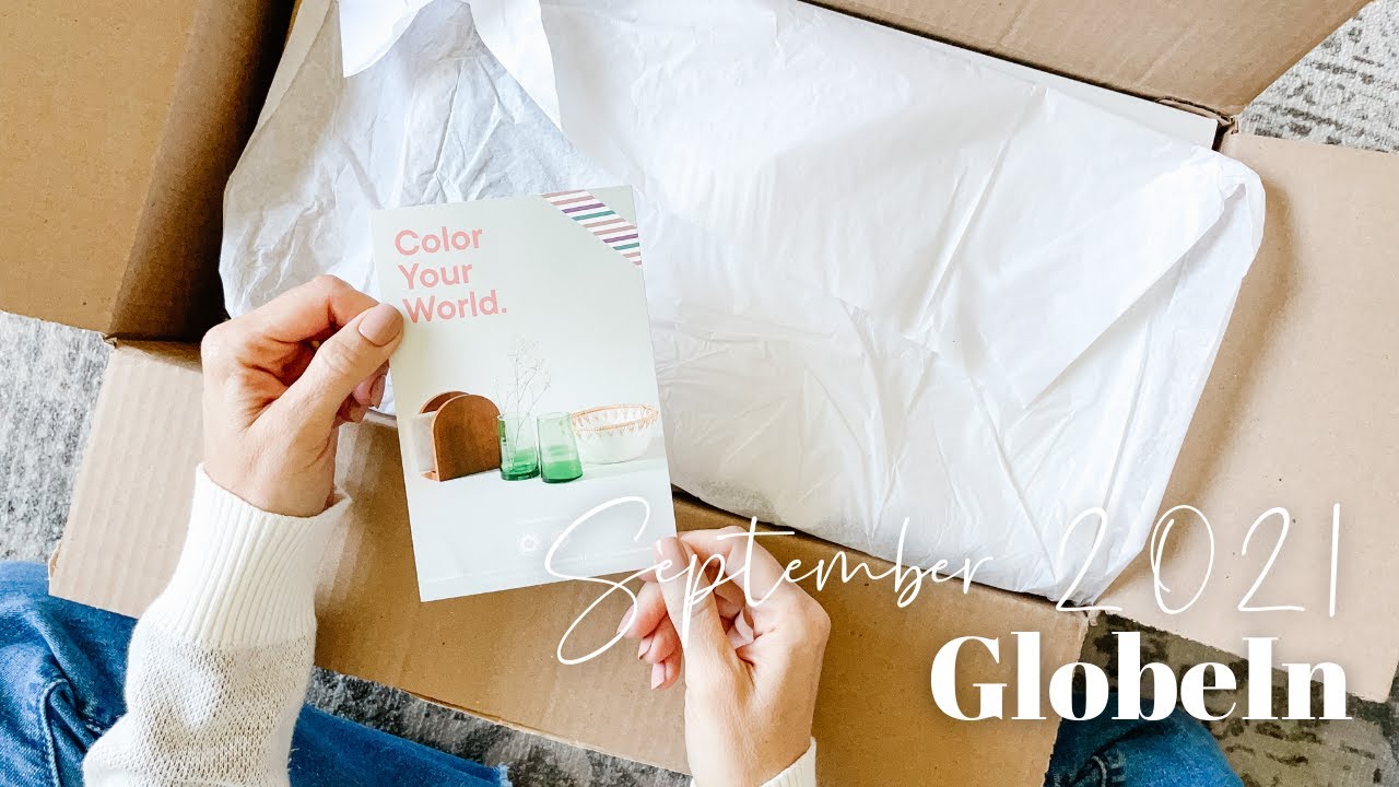 GlobeIn Unboxing September 2021: Artisan Subscription Box
